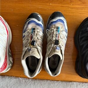 Used Salomon XT-6 in worn condition but limited edition